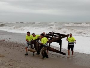 La Brigada Municipal «recupera» Almenara tras la DANA