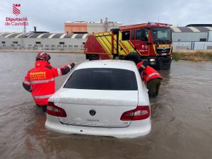 DANA en Castellón: Primeras horas de rescates y achiques