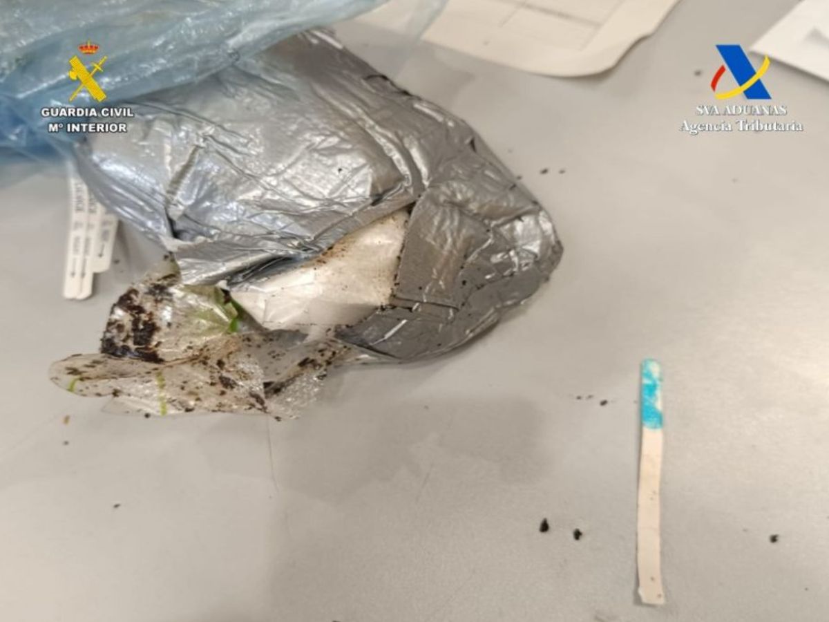 Interceptan tres kilos de cocaína en el aeropuerto de Alicante