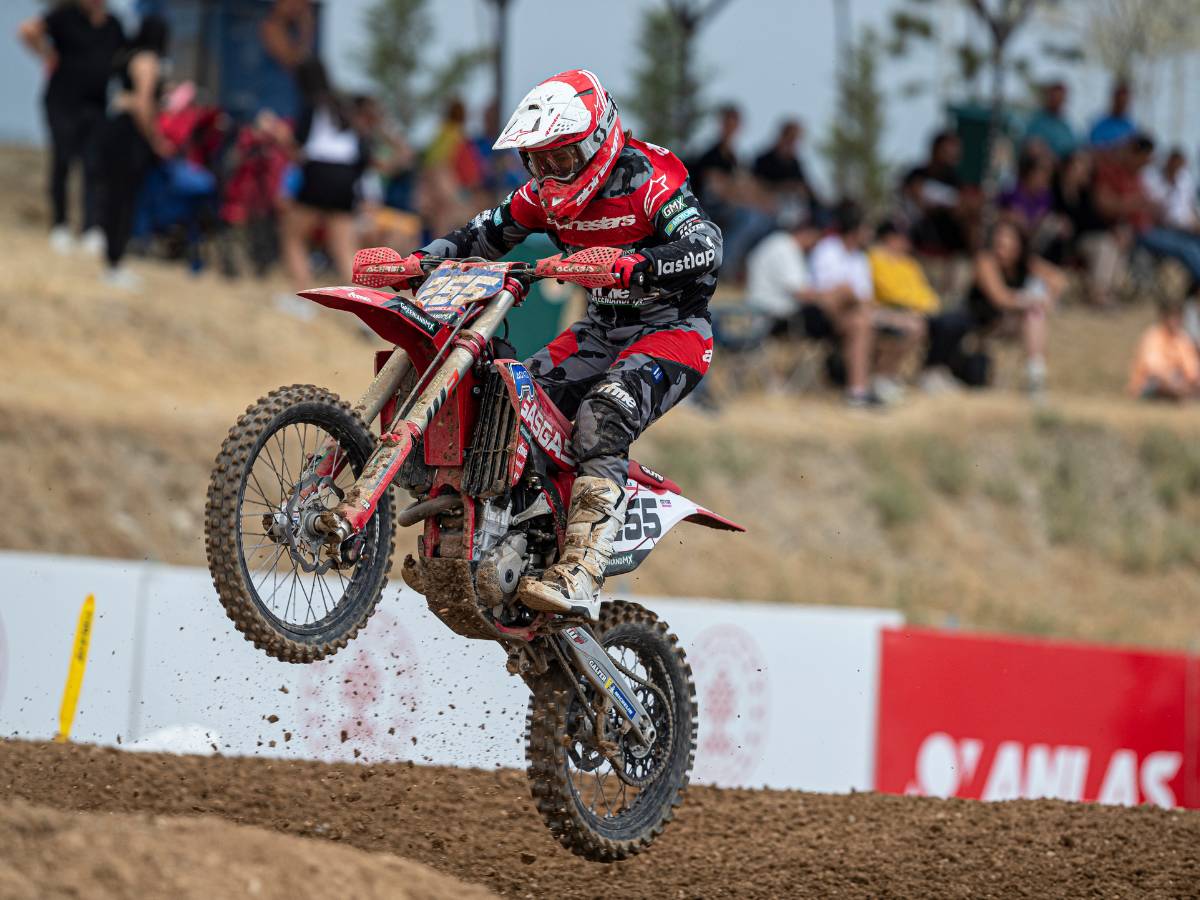 Daniela Guillén, subcampeona del Mundo de Motocross