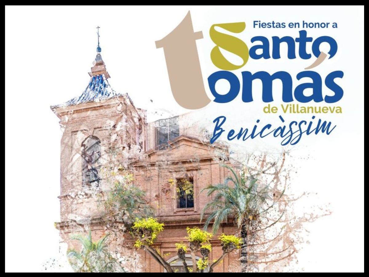 Programa Fiestas Patronales Santo Tomás 2023 en Benicàssim