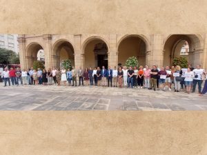 Minuto de silencio en Castellón con familiares de la víctima por violencia machista