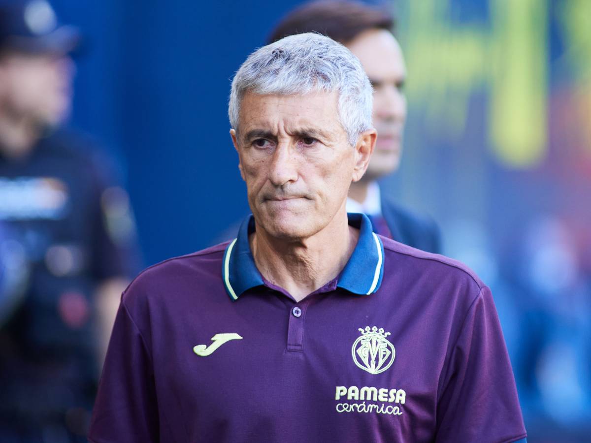 El Villarreal CF anuncia la destitución de Quique Setién