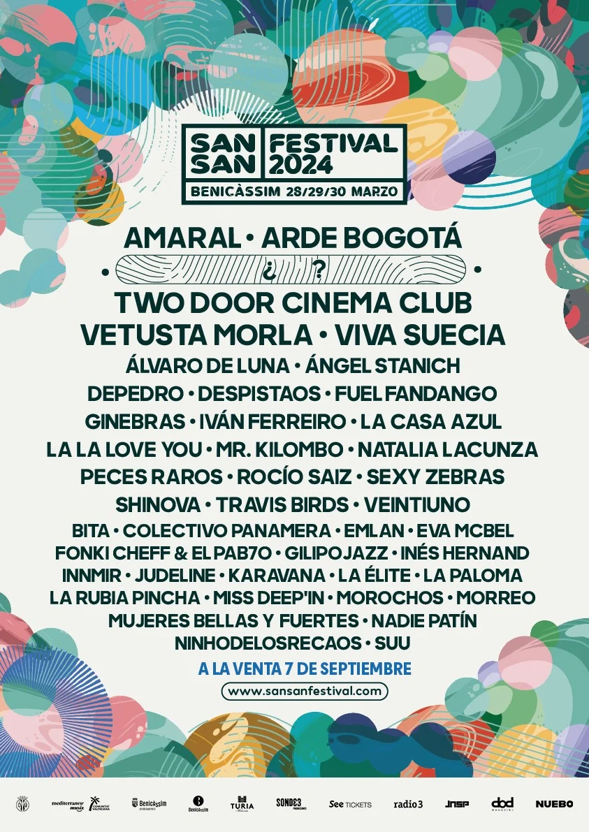 SanSan Festival Benicàssim presenta su cartel para 2024 y celebra su primera década