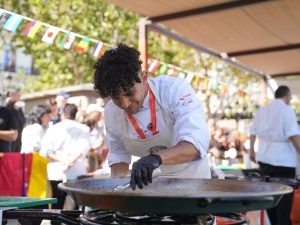 Paella con pato a la naranja: Victoria de Japón en el World Paella Day