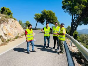 La CV-169 de Benafigos, a punto de tener doble carril