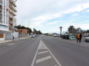 Burriana reanuda las obras de la avenida Mediterránea