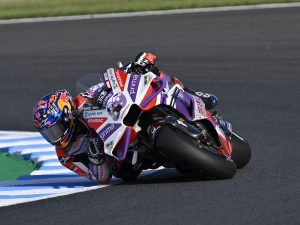 La lluvia no impide la victoria de Jorge Martín en Motegi