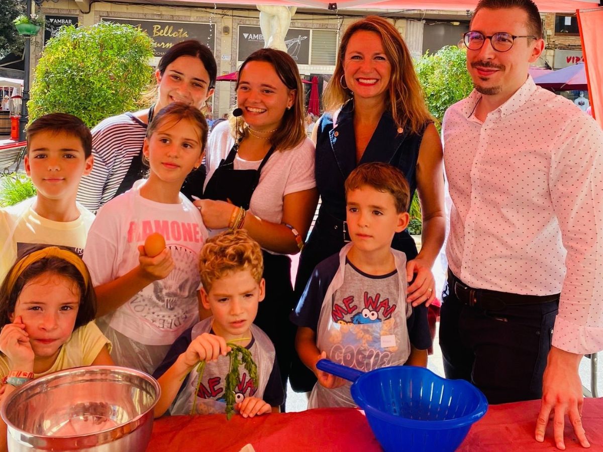 Los niños y niñas de Castellón aprenden con ‘Divercuina de la Terreta’