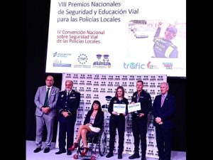 Dos policías locales de Castellón galardonados en los Premios Nacionales de Seguridad Vial 2023