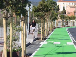 Paseo en globo aerostático para inaugurar el ‘Paseo Verde del Río Sonella’ en Onda