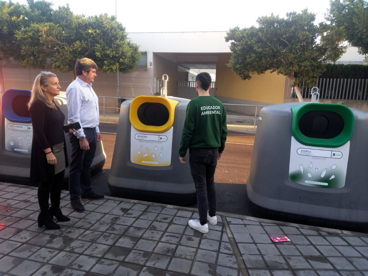 Avance en sostenibilidad con nuevos contenedores en Almassora