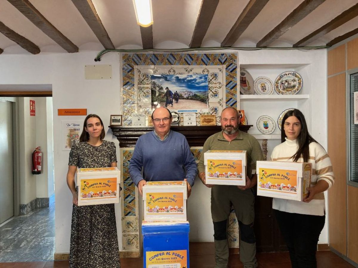 Les Useres impulsa el comercio local con la campaña ‘Compra al poble’