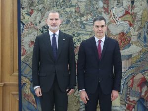 Jura del nuevo Gobierno de España ante el Rey