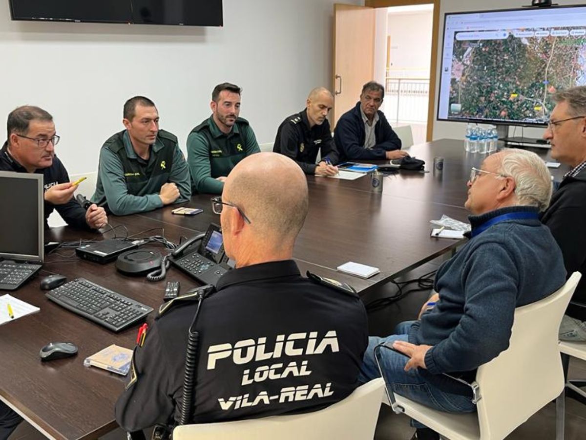 Reunión técnica con las fuerzas de seguridad en Vila-real