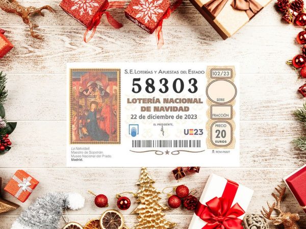 Benicàssim vende 2 decimos del 58.303, segundo premio del Sorteo de Navidad 2023