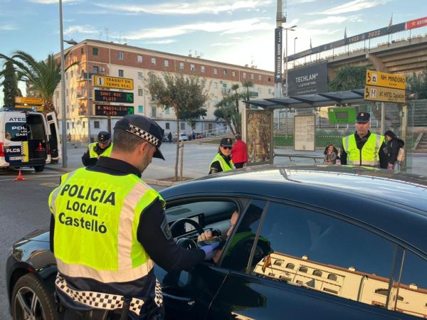 Campaña de control de alcohol y drogas al volante en Castellón