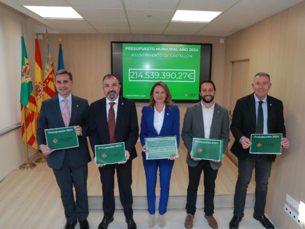 Castellón aprueba el presupuesto 2024 con 214,5 millones