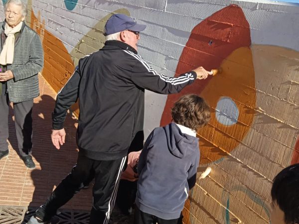 Pintada de murales en l’Alcora por el Bienestar Animal