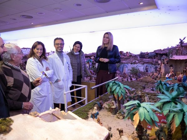 Inaugurado el Belén del Hospital Provincial de Castellón