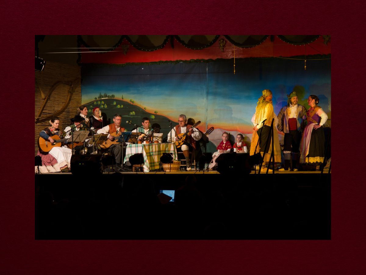 belén costur rondalla y pastores