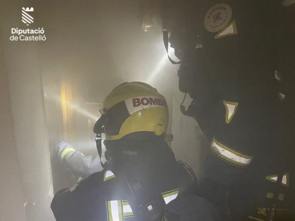 Incendio de una vivienda en Benicarló