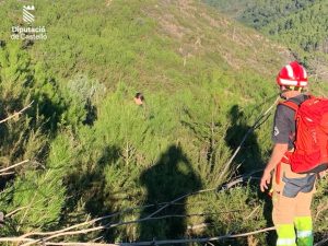 Accidente con un quad en Benafigos moviliza a los bomberos