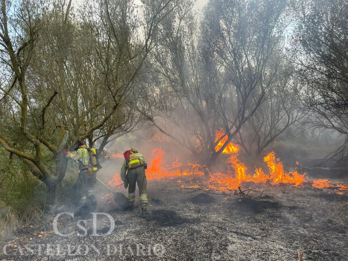 El incendio de Les Useres ‘estabilizado’ tras quemar 20 hectáreas