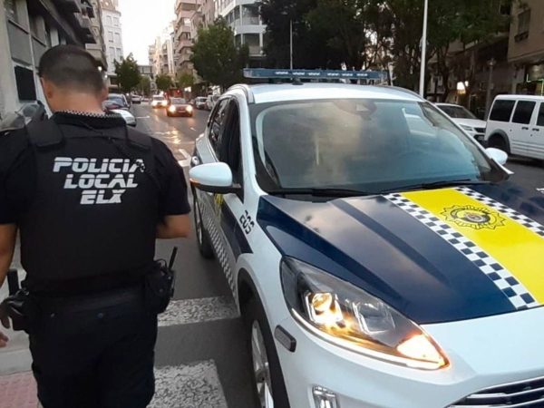 La Policía Local de Elche interviene en un caso de infidelidad