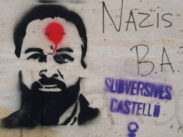 Absueltas las acusadas por las pintadas de Abascal en Castellón