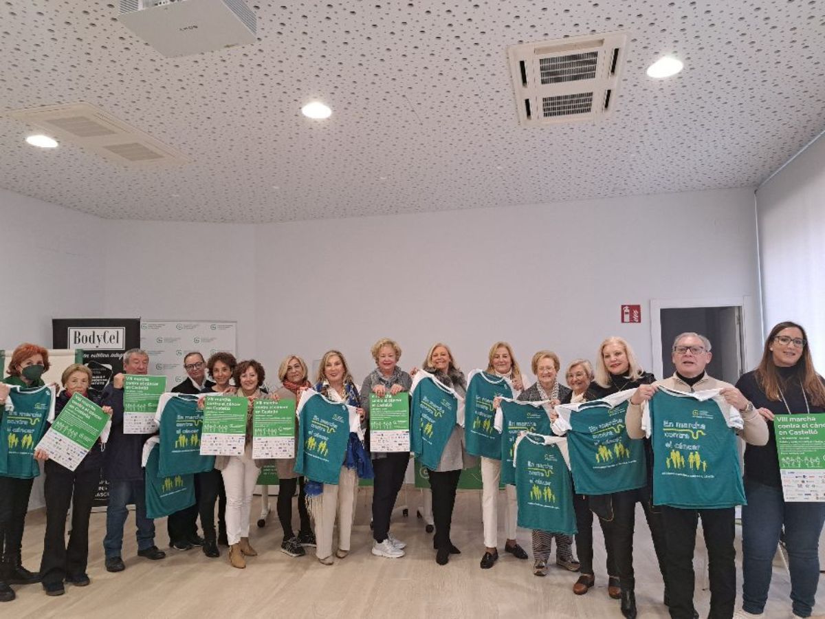 Arranca La VIII Marcha contra el cáncer en Castellón con más de 10 puntos de inscripciones