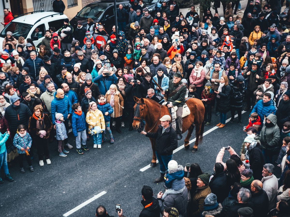 Así se vive la fiesta de Sant Antoni 2024 en Villafranca del Cid