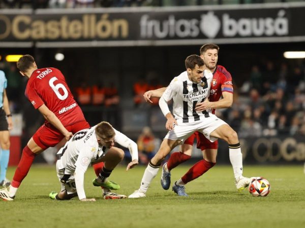 El CD Castellón cae eliminado de la Copa del Rey ante el Osasuna