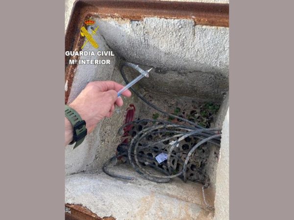 Detenido por el robo de cobre del alumbrado público en Peñíscola