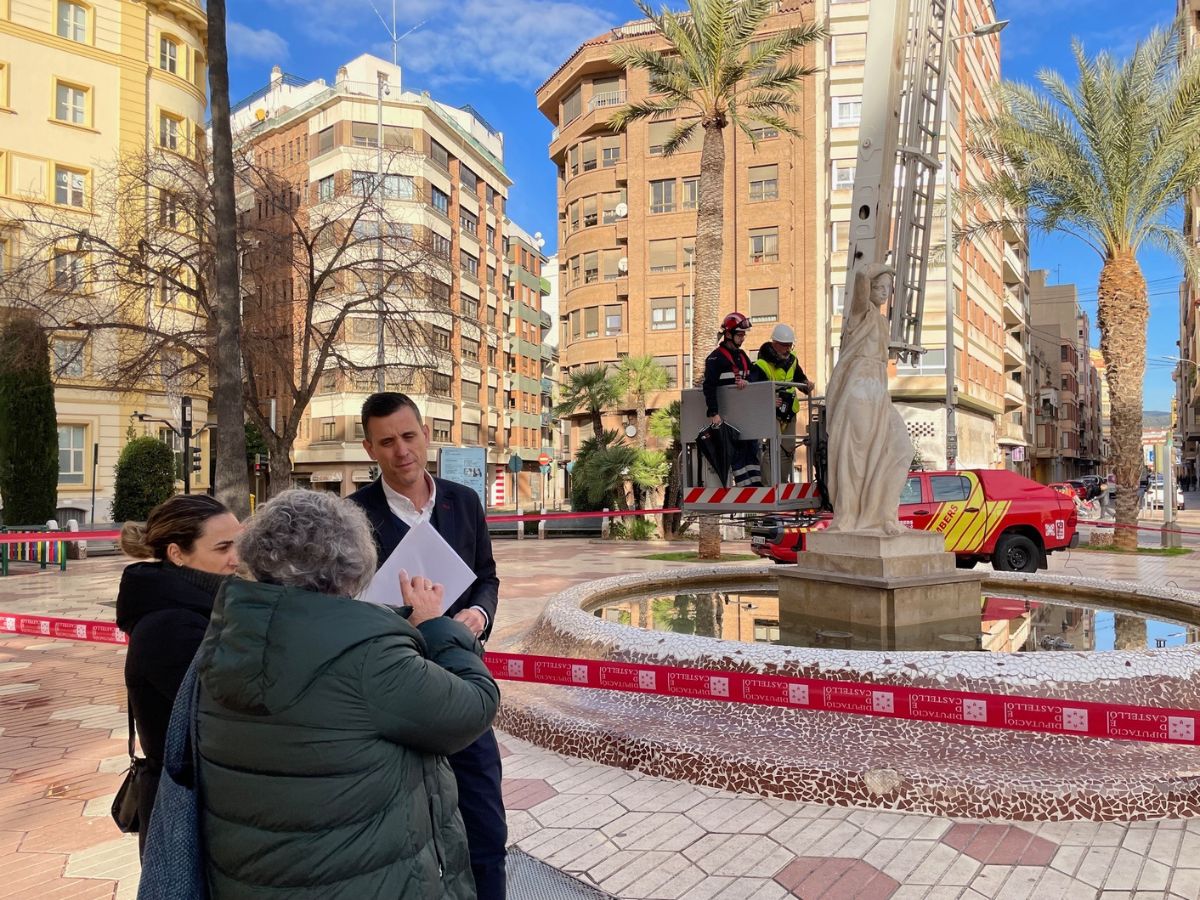Diputación restaura el ‘Monumento a la Paz’ de Castellón