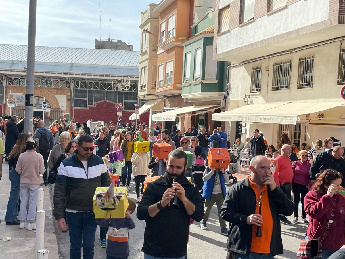 El 'Aplec de gegants i cabuts' llega por Sant Blai 2024 en Burriana 2