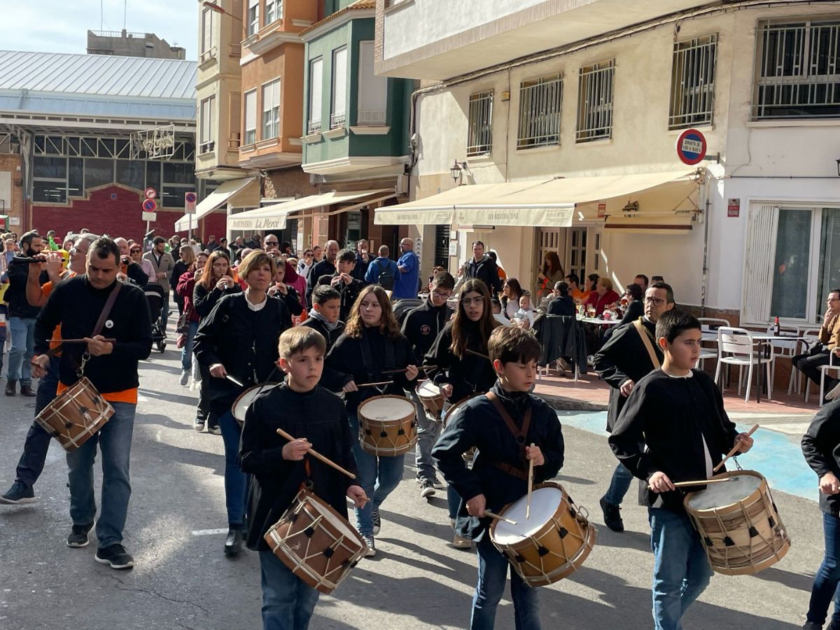 El 'Aplec de gegants i cabuts' llega por Sant Blai 2024 en Burriana 5