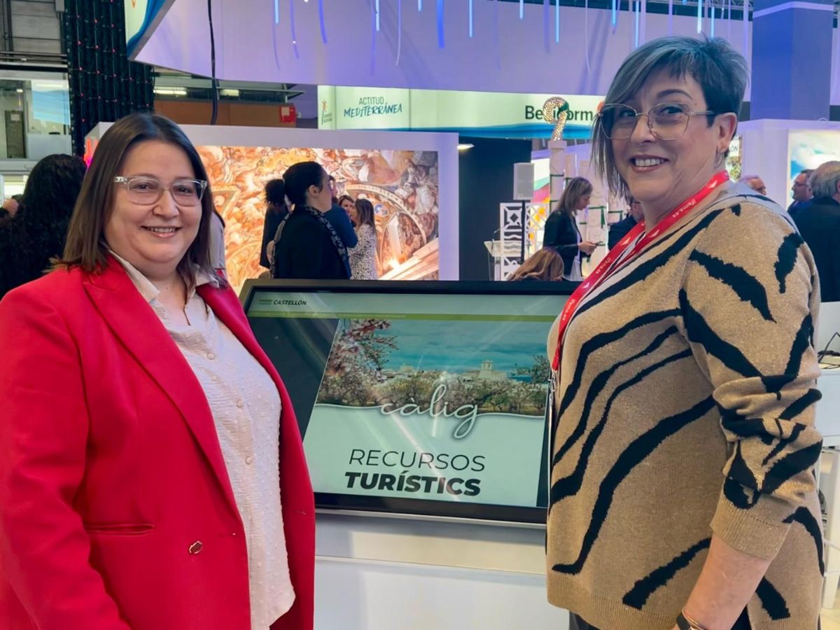 FITUR 2024 se rinde ante los atractivos turísticos de Càlig ruth y ernestina