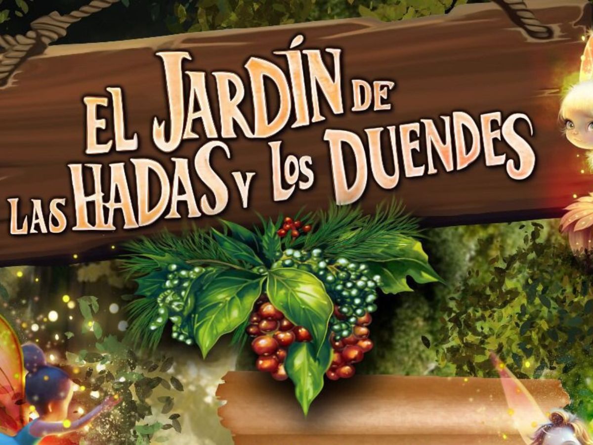 Jardín de las Hadas y los Duendes en un parque de Castellón