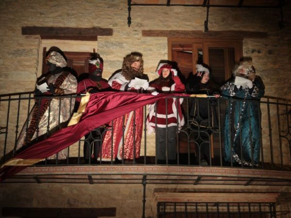 Llegan de los Reyes Magos de Oriente a Villafranca del Cid