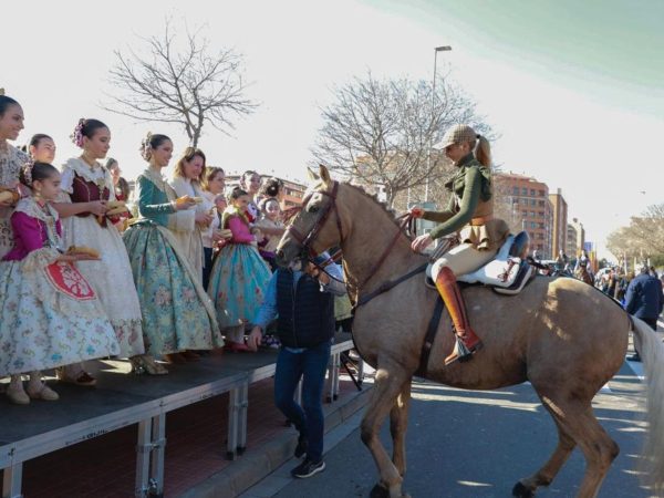 Bendición de animales en el Sant Antoni 2024 de Castellón