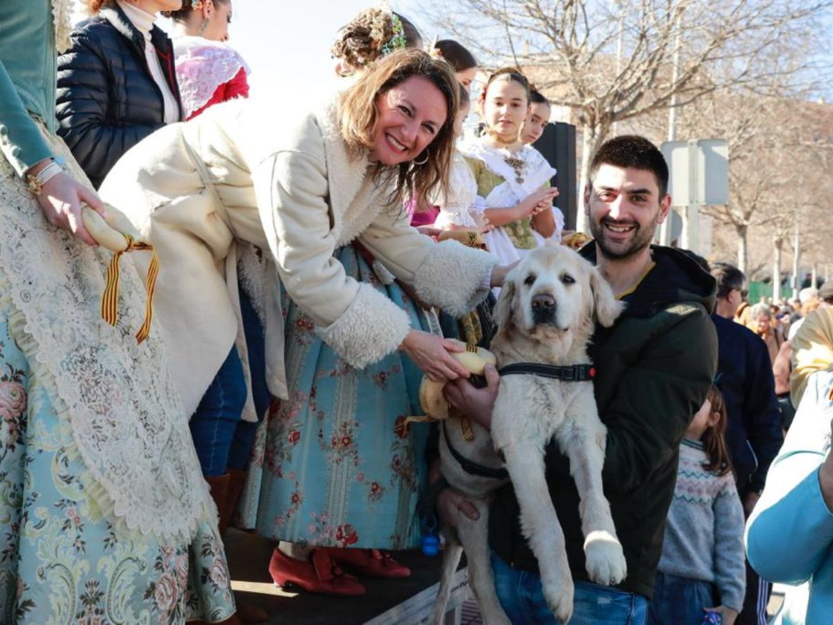 Bendición de animales en el Sant Antoni 2024 de Castellón 2