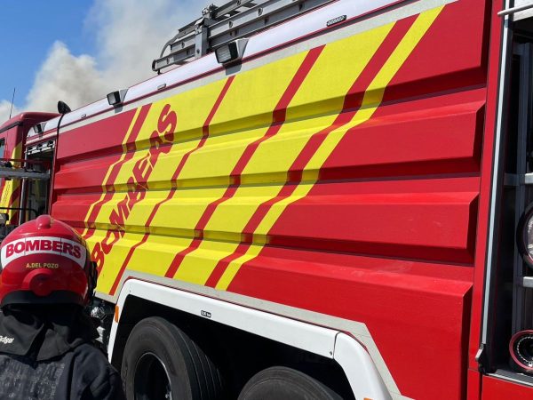 Un coche vuelca en un accidente en la CV-10 Castellón-Borriol