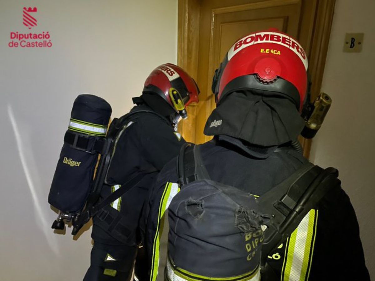 incendio de su vivienda Una familia de Vila-real hospitalizada 2