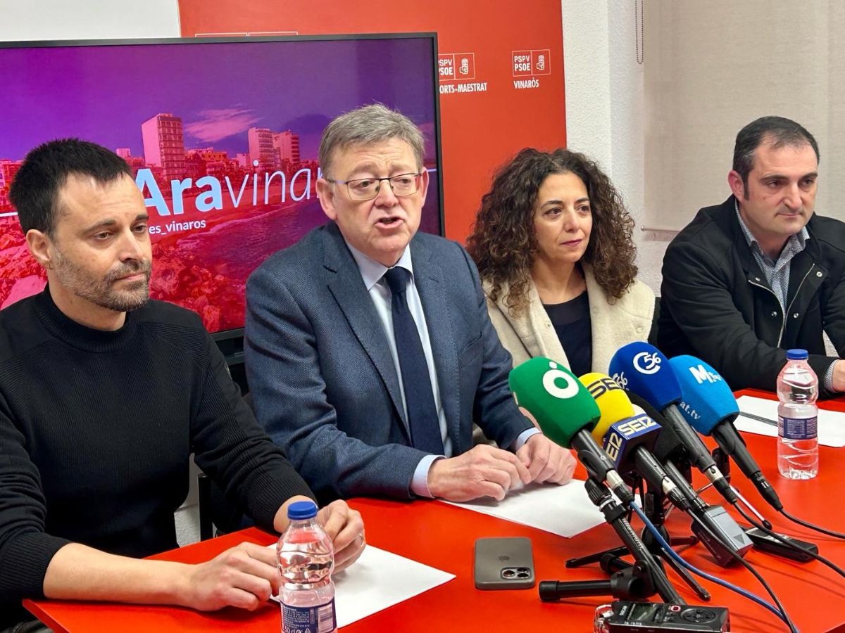 Puig explica en Vinaròs el ‘aplazamiento de su sucesión’