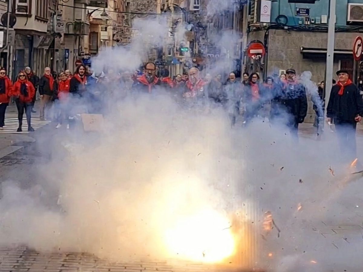 Explota un arcabuz que provoca varios heridos en la Media Fiesta