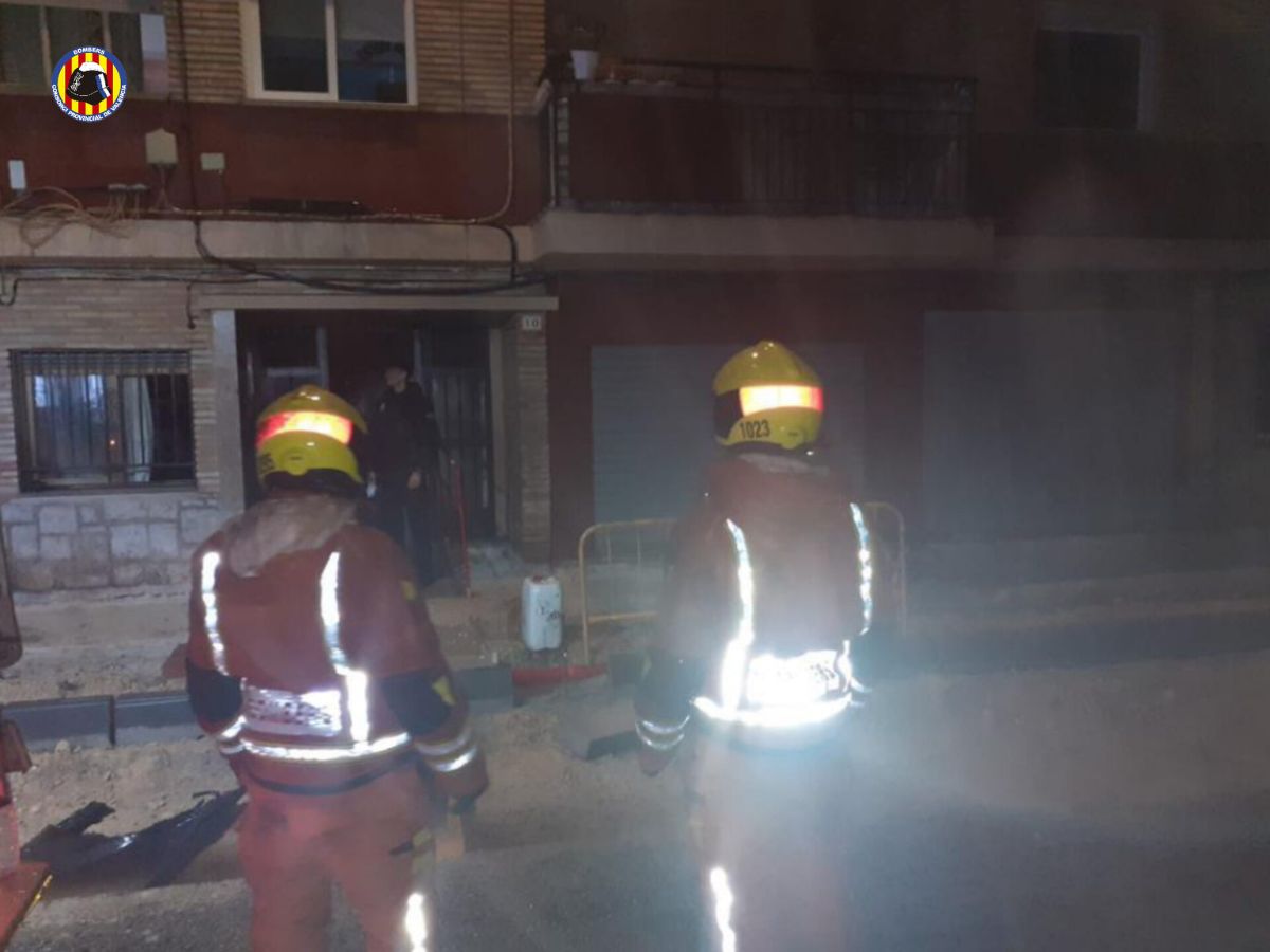 Muere una niña de 5 años en un incendio en Gandia