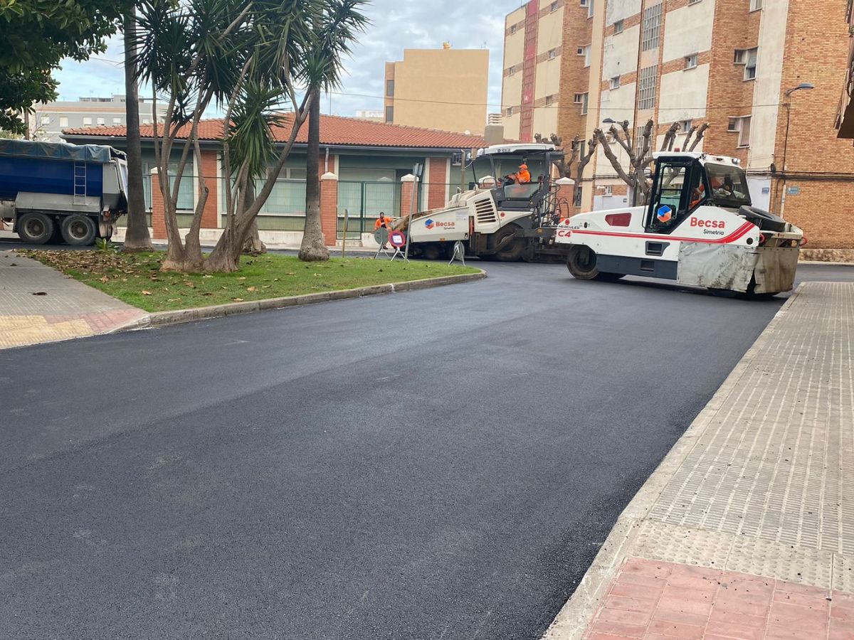 El 2024 trae mejoras de asfaltado en calles de Vila-real