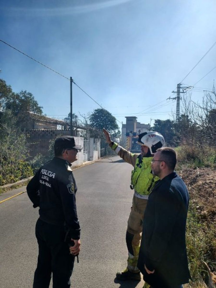 Benlloch pedirá un informe técnico del incendio del Mijares Benlloch agradece interior