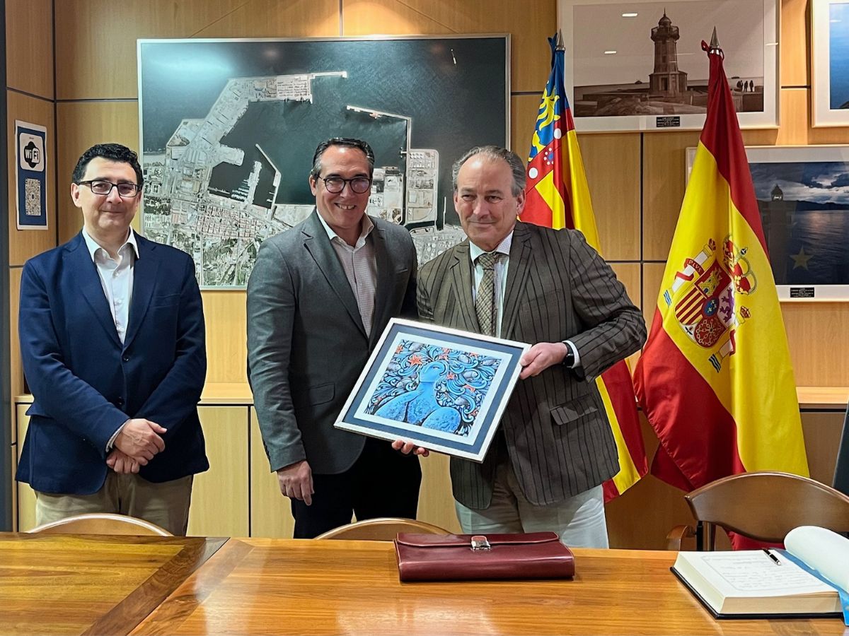 Conselleria y PortCastelló sintonía perfecta a favor de los agricultores Aguirre e Ibañez